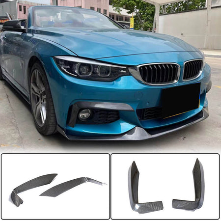 BMW 4 Series F32 F33 F36 M Sport 2014-2019 Fog Light Vents Carbon Fiber-Ahacarbon