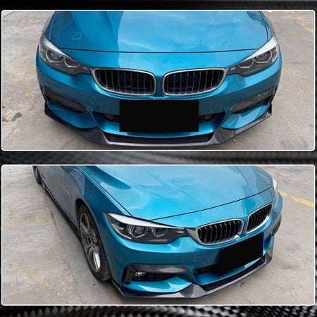 BMW 4 Series F32 F33 F36 M Sport 2014-2019 Fog Light Vents Carbon Fiber-Ahacarbon