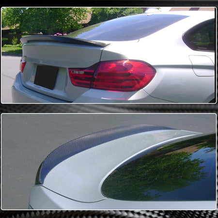 BMW 4 Series F36 2014-2019 Rear Trunk Spoiler Carbon Fiber-Ahacarbon