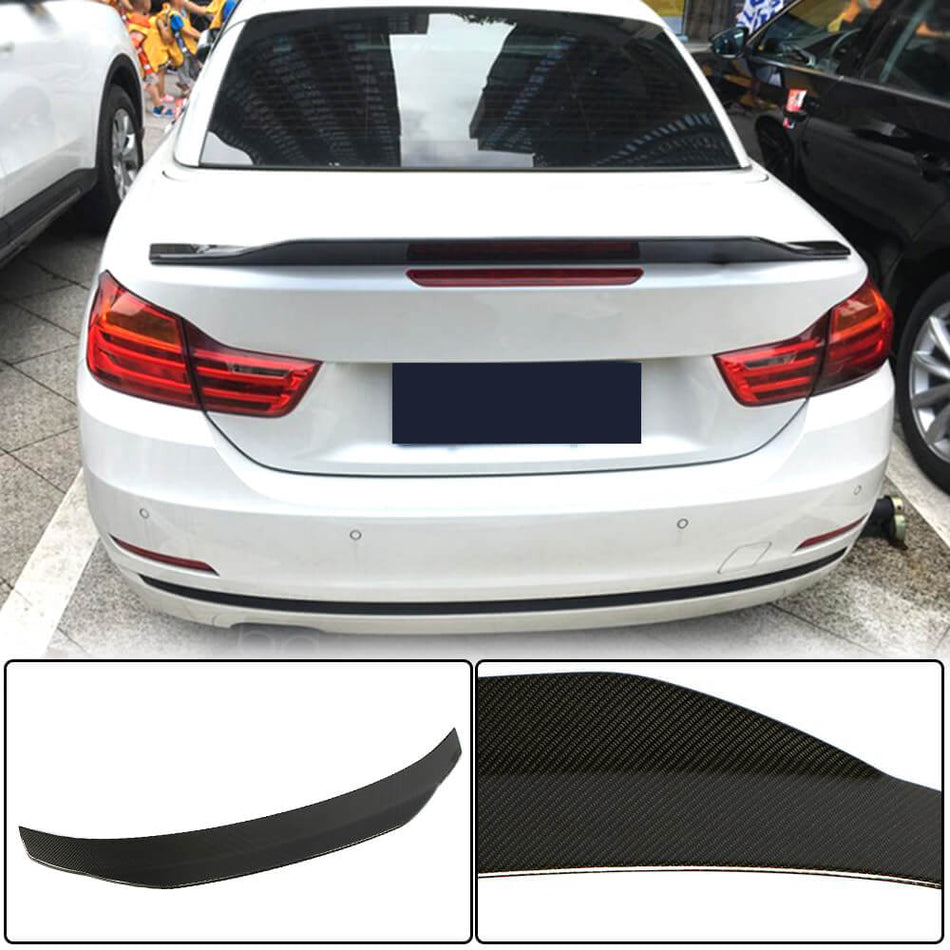 BMW 4 Series F36 2014-2019 Rear Trunk Spoiler Carbon Fiber-Ahacarbon