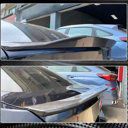 BMW 4 Series F36 2014-2019 Rear Trunk Spoiler Carbon Fiber-Ahacarbon