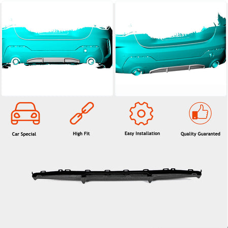 BMW 4 Series G22 G23 420i 430i M Sport M440i 2020+ Rear Bumper Diffuser Carbon Fiber-Ahacarbon