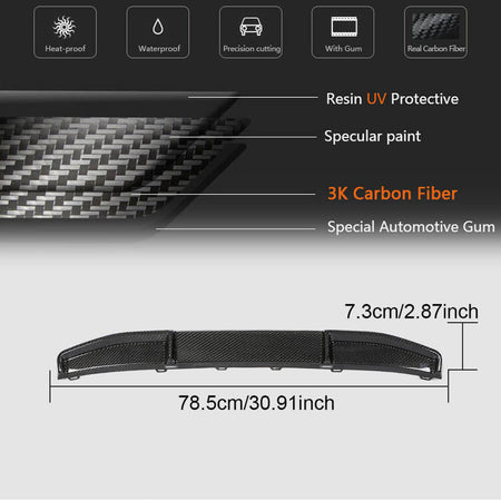 BMW 4 Series G22 G23 420i 430i M Sport M440i 2020+ Rear Bumper Diffuser Carbon Fiber-Ahacarbon