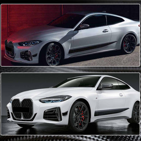 BMW 4 Series G22 G23 420i 430i M Sport M440i Front Bumper Vents Carbon Fiber/ABS-Ahacarbon