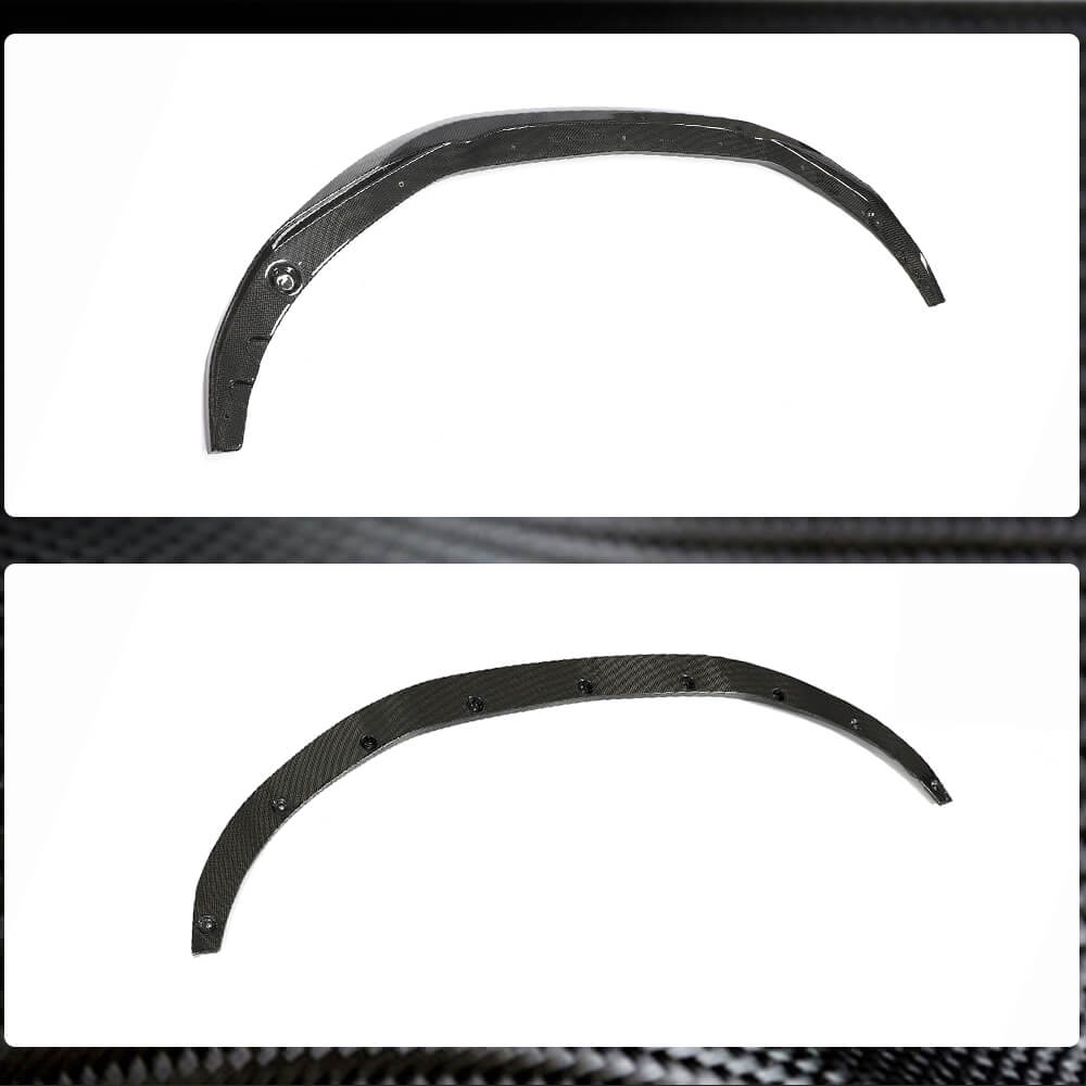BMW 4 Series G22 G23 420i 430i M Sport M440i 2020+ Front Bumper Lip Carbon Fiber/FRP-Ahacarbon