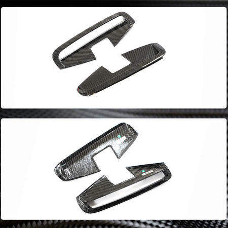 BMW 4 Series G22 G23 420i 430i M Sport M440i Front Bumper Splitters Dry Carbon Fiber-Ahacarbon