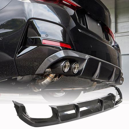 BMW 4 Series G26 420i 430i 440i 2021-2023 Rear Bumper Diffuser Carbon Fiber-Ahacarbon