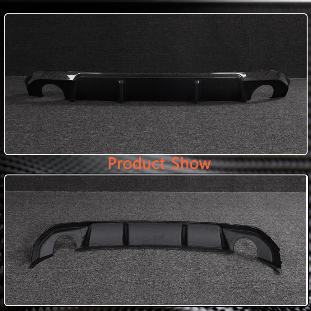 BMW 4 Series G26 420i 430i M Sport M440i 2021-2023 Rear Bumper Diffuser Carbon Fiber-Ahacarbon