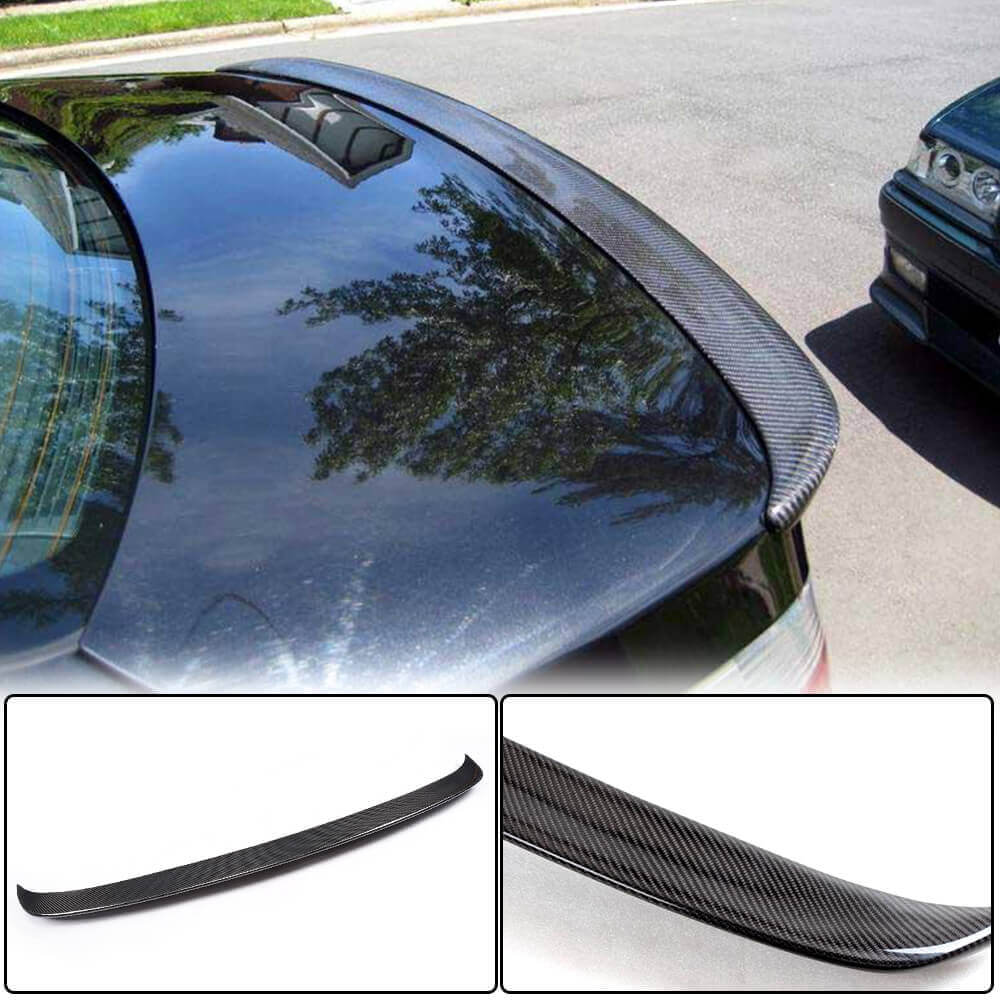 BMW 5 Series E60 M5 2004-2010 Rear Trunk Spoiler Carbon Fiber-Ahacarbon
