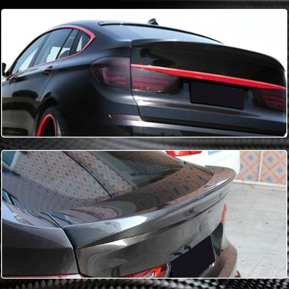 BMW 5 Series F07 GT Pre-LCI 2010-2013 Rear Trunk Spoiler Carbon Fiber-Ahacarbon