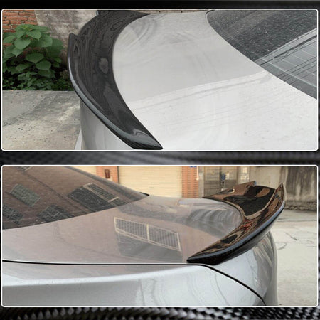 BMW 5 Series F10 M5 2011-2018 Rear Trunk Spoiler Carbon Fiber-Ahacarbon