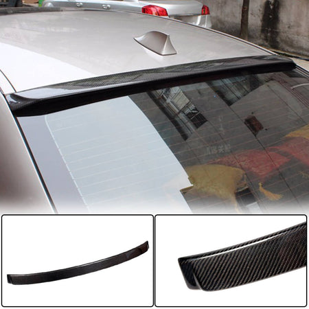 BMW 5 Series F10 M5 Sedan 2011-2018 Rear Roof Spoiler Carbon Fiber-Ahacarbon