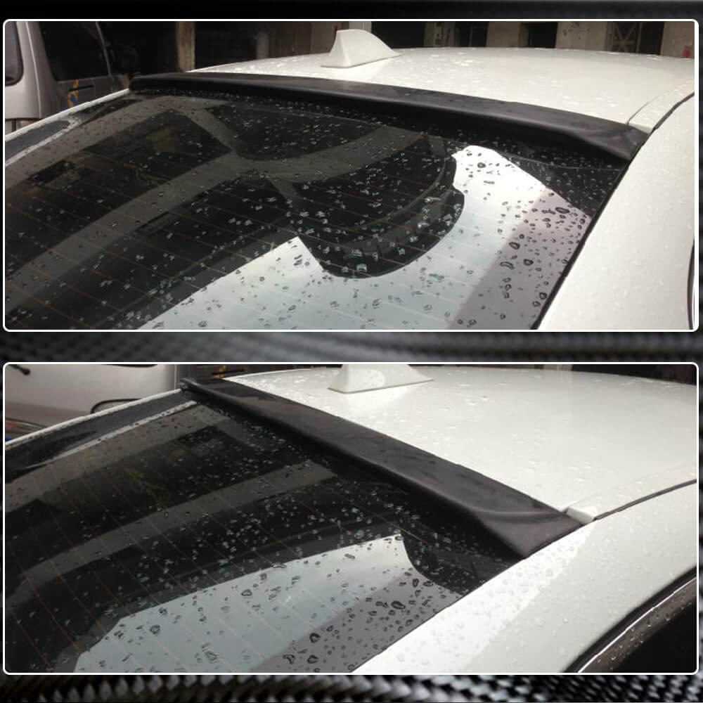 BMW 5 Series F10 M5 Sedan 2011-2018 Rear Roof Spoiler Carbon Fiber-Ahacarbon