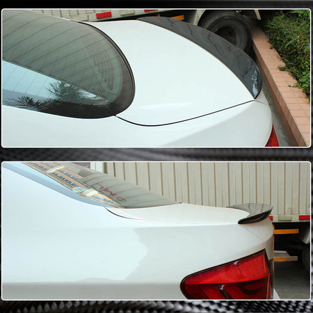 BMW 5 Series F10 M5 2011-2018 Carbon Fiber Rear Trunk Spoiler Boot Wing Lip-Ahacarbon