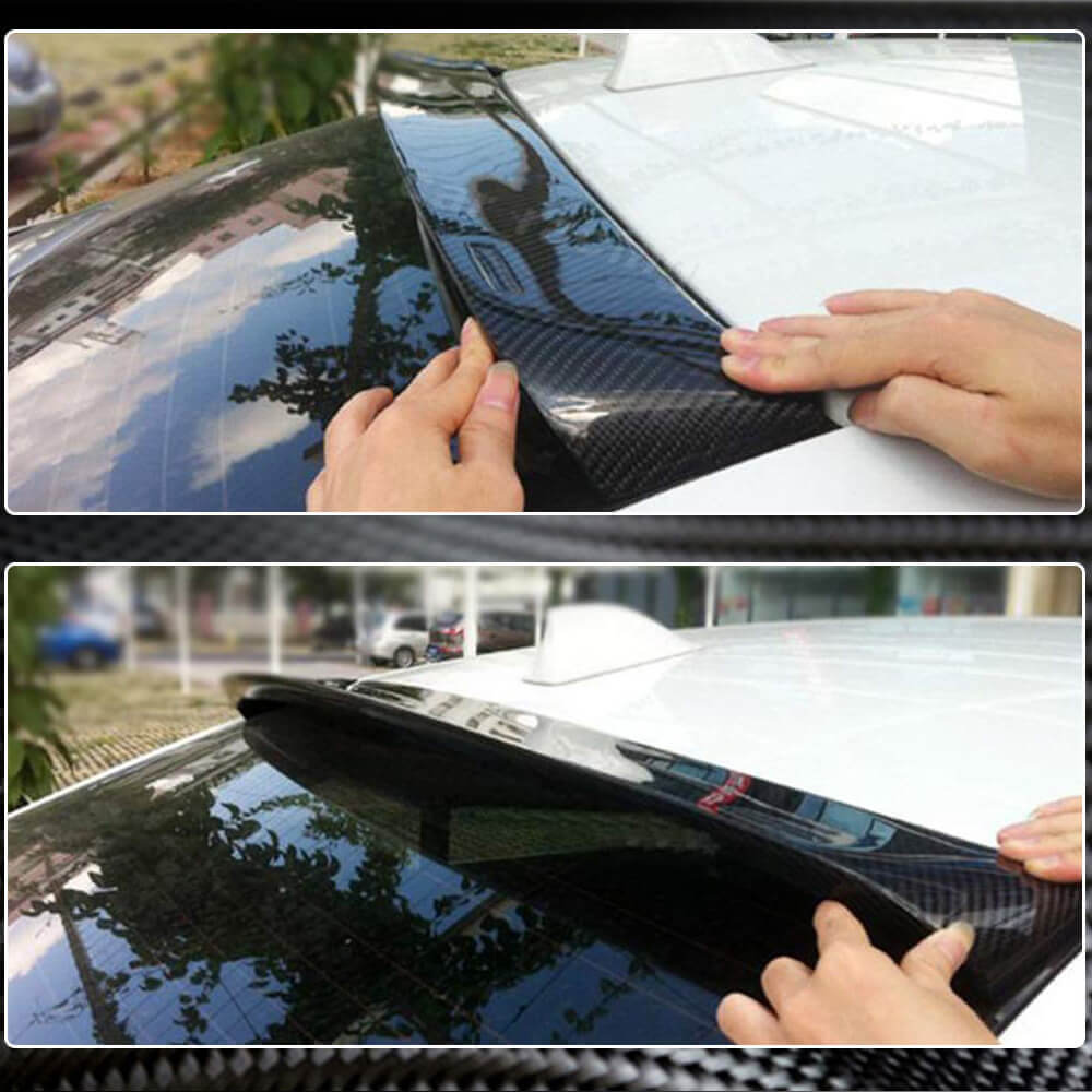 BMW 5 Series F10 M5 2011-2018 Rear Roof Spoiler Carbon Fiber-Ahacarbon