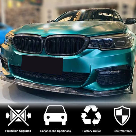 BMW 5 Series G30 F90 M5 Pre-LCI 2017-2020 Front Grille Carbon Fiber-Ahacarbon