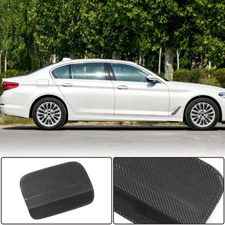 BMW 5 Series G30 F90 M5 2017-2022 Fuel Oil Tank Cup Cover Carbon Fiber-Ahacarbon