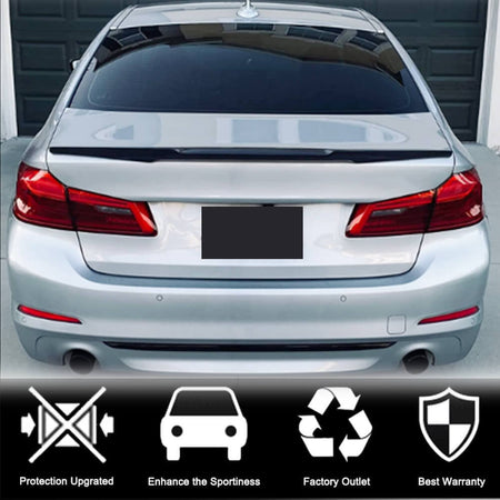 BMW 5 Series G30 F90 M5 2017-2023 Rear Trunk Spoiler Carbon Fiber-Ahacarbon
