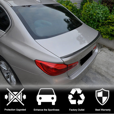 BMW 5 Series G30 F90 M5 2017-2023 Rear Trunk Spoiler Carbon Fiber/FRP-Ahacarbon