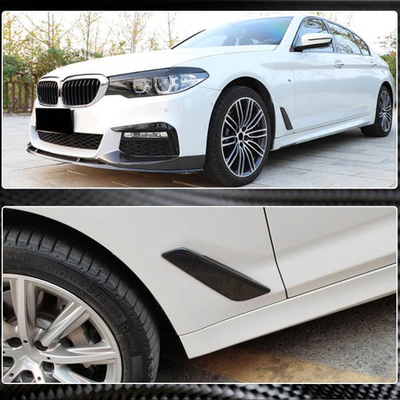 BMW 5 Series G30 G31 2017-2020 Side Air Vents Dry Carbon Fiber-Ahacarbon