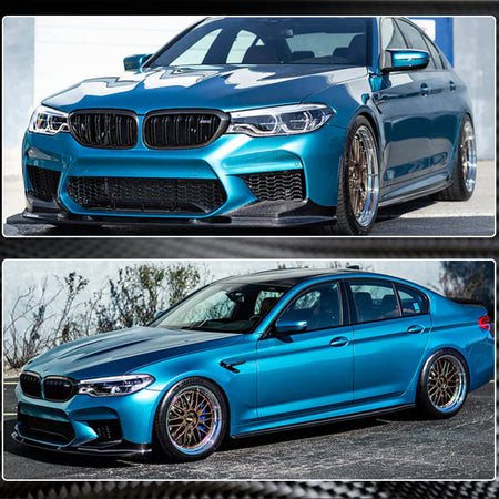 BMW 5 Series G30 M Sport F90 M5 Pre-LCI 2017-2020 Side Skirts Carbon Fiber-Ahacarbon