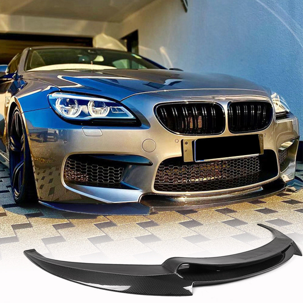 BMW 6 Series F06 F12 F13 M6 2013-2018 Front Bumper Lip Carbon Fiber/FRP-Ahacarbon