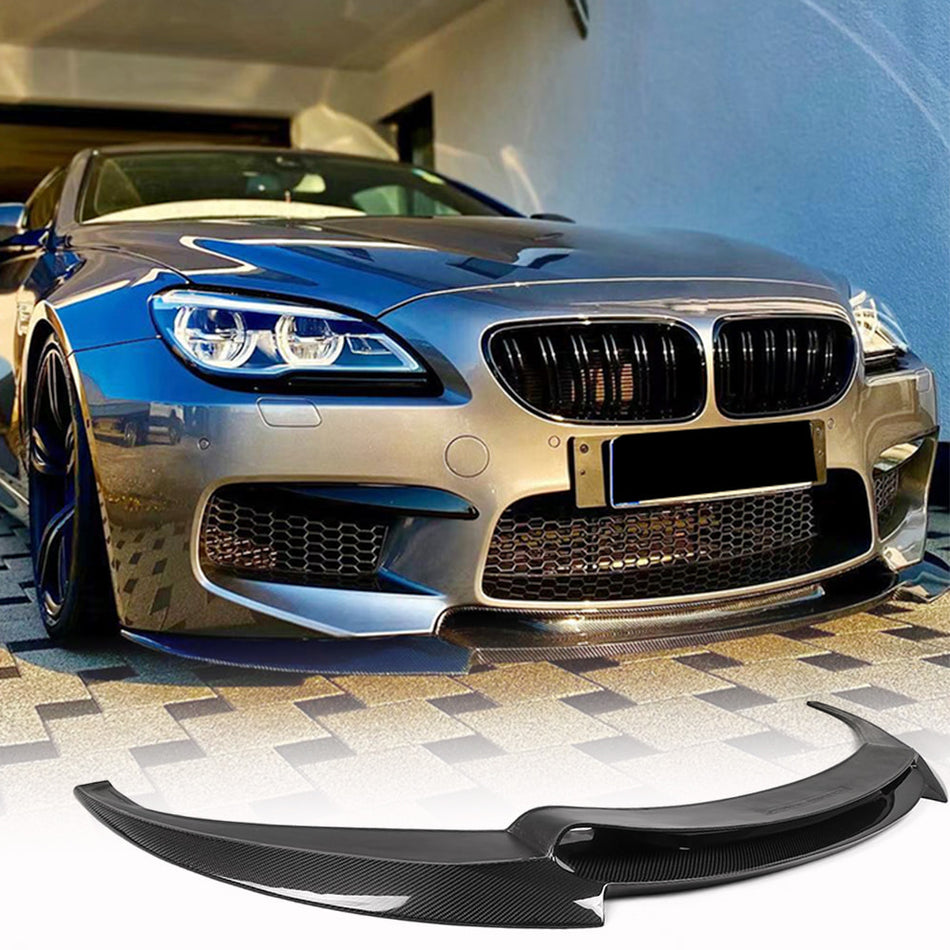 BMW 6 Series F06 F12 F13 M6 2013-2018 Front Bumper Lip Carbon Fiber/FRP-Ahacarbon