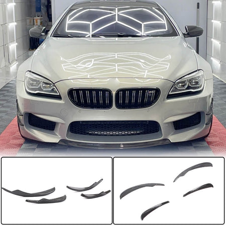 BMW 6 Series F06 F12 F13 M6 2013-2018 Front Bumper Vents Dry Carbon Fiber-Ahacarbon