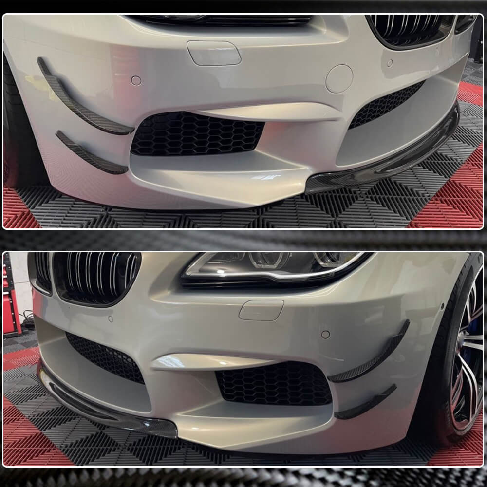 BMW 6 Series F06 F12 F13 M6 2013-2018 Front Bumper Vents Dry Carbon Fiber-Ahacarbon