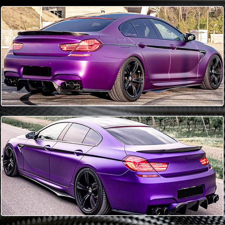 BMW 6 Series F06 F13 640i 650i M6 2013-2018 Rear Trunk Spoiler Carbon Fiber-Ahacarbon