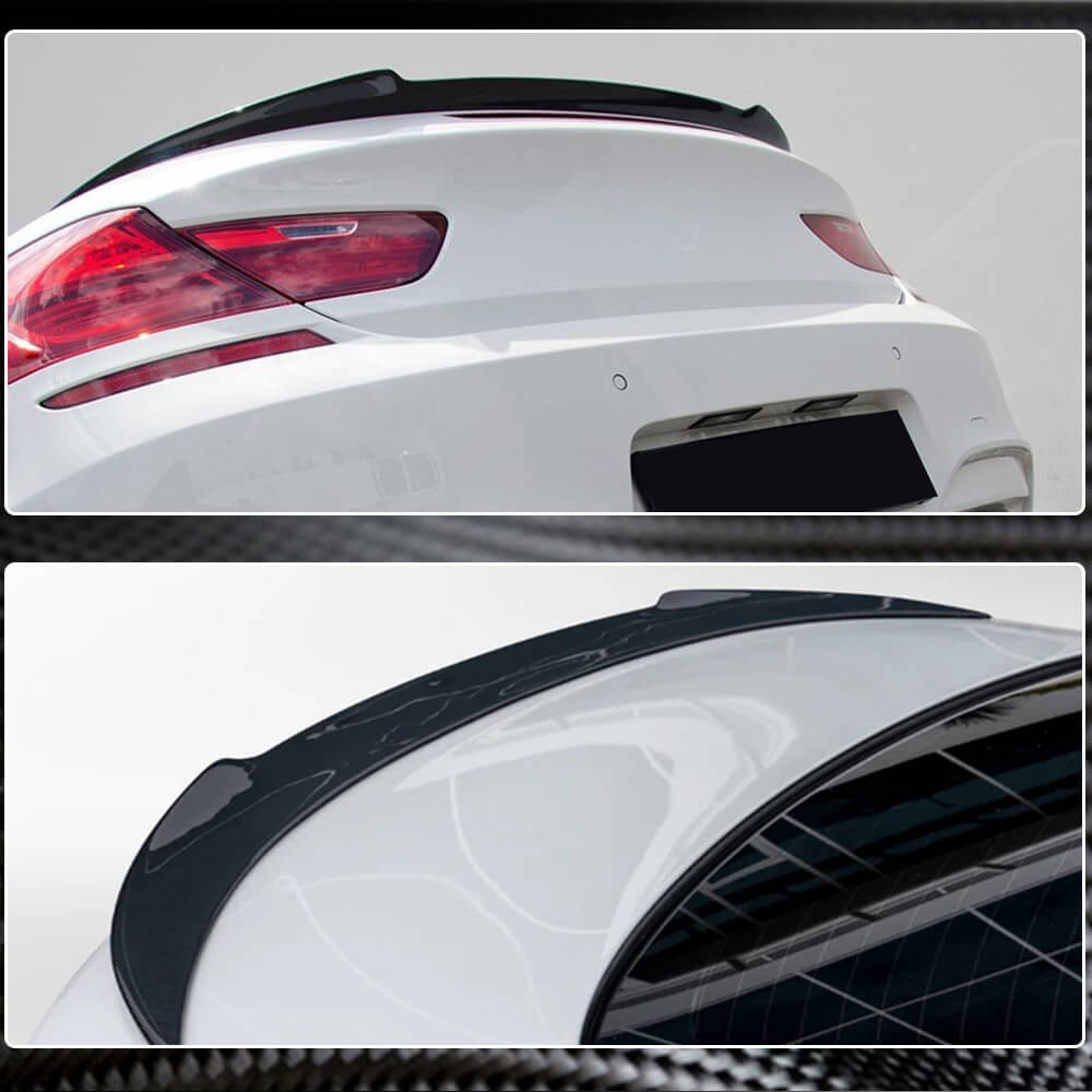 BMW 6 Series F12 640i 650i M6 Convertible 2013-2018 Rear Trunk Spoiler Carbon Fiber/FRP-Ahacarbon