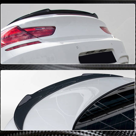 BMW 6 Series F12 640i 650i M6 Convertible 2013-2018 Rear Trunk Spoiler Carbon Fiber/FRP-Ahacarbon