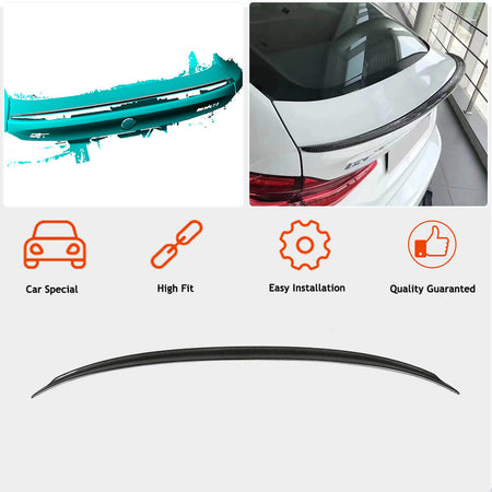 BMW 6 Series G32 630i 640i xDrive GT 2017-2022 Rear Trunk Spoiler Carbon Fiber-Ahacarbon