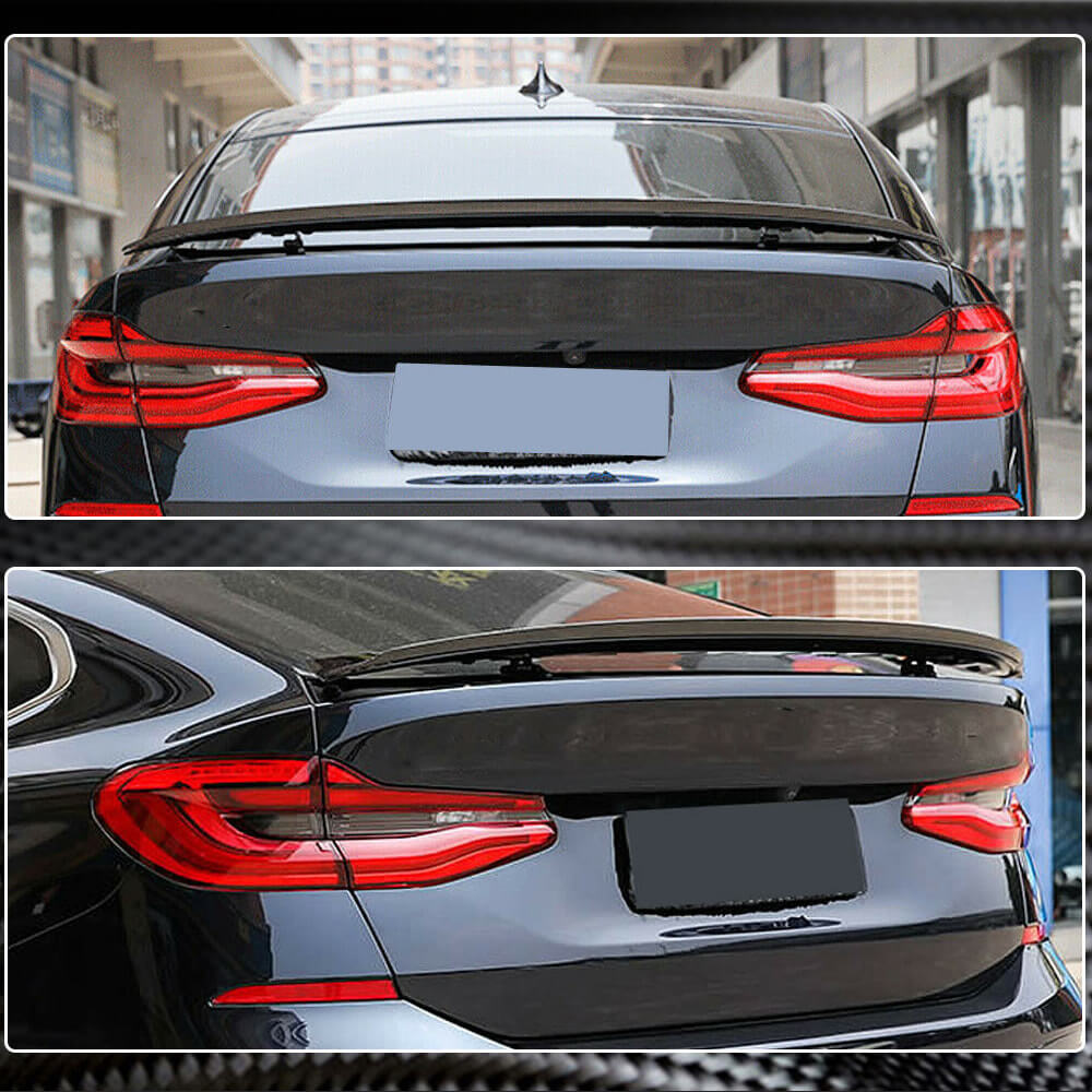 BMW 6 Series G32 630i 640i xDrive GT 2017-2022 Rear Trunk Spoiler Carbon Fiber-Ahacarbon