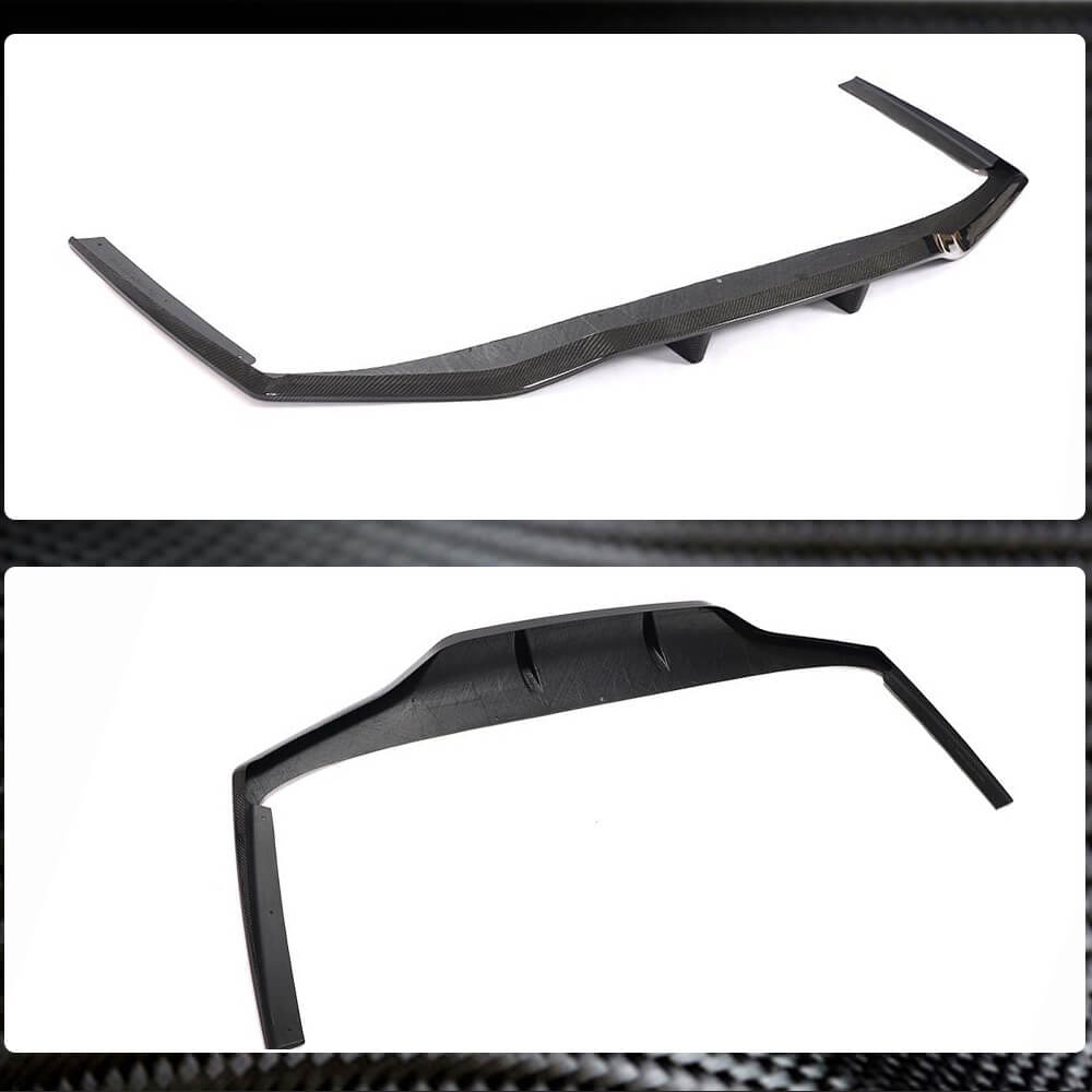 BMW 7 Series G11 745e 750i M Sport M760Li LCI 2019- 2022 Rear Bumper Diffuser Carbon Fiber-Ahacarbon