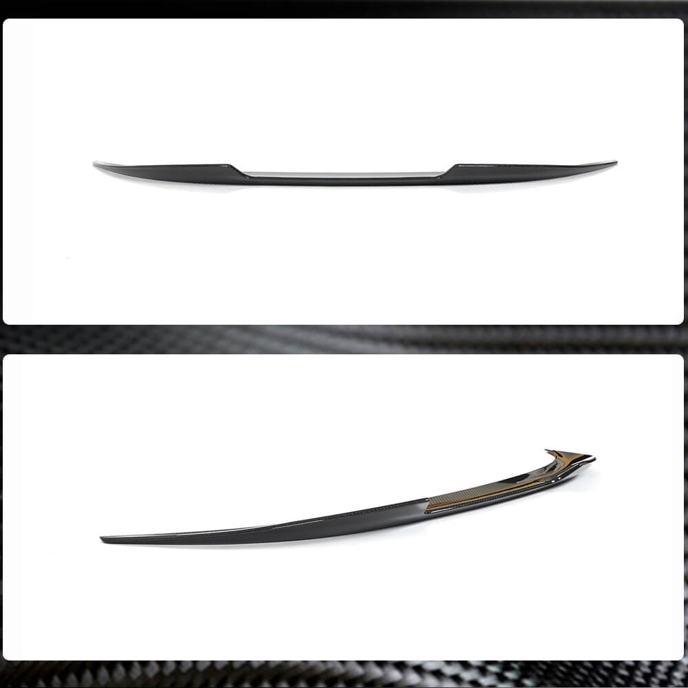 BMW 8 Series G14 840i M850i F91 M8 2018-2022 Rear Trunk Spoiler Dry Carbon Fiber-Ahacarbon