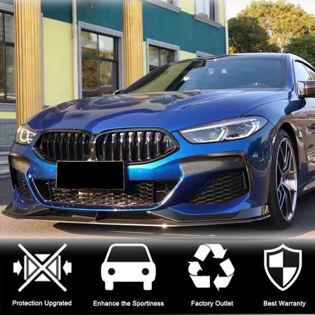 BMW 8 Series G14 G15 G16 840i M Sport M850i 2018-2021 Front Bumper Vent Dry Carbon Fiber-Ahacarbon