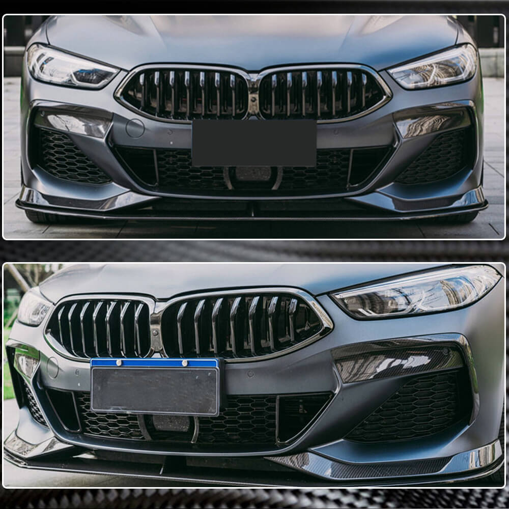 BMW 8 Series G14 G15 G16 840i M Sport M850i 2018-2021 Front Bumper Vent Dry Carbon Fiber-Ahacarbon