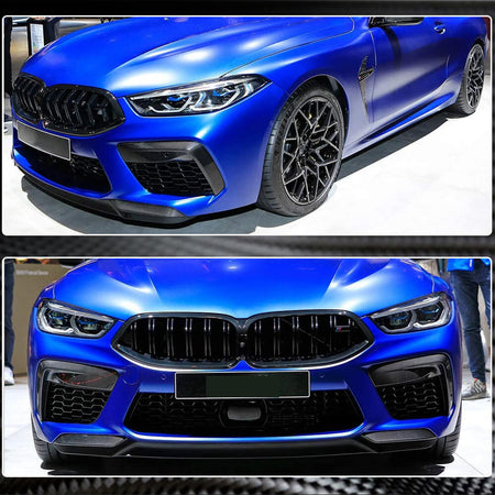 BMW 8 Series G14 G15 G16 840i M Sport M850i 2018-2021 Front Bumper Vent Dry Carbon Fiber-Ahacarbon