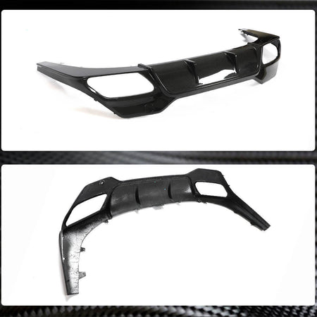 BMW 8 Series G14 G15 M850i xDrive 2018-2022 Rear Bumper Diffuser Dry Carbon Fiber-Ahacarbon