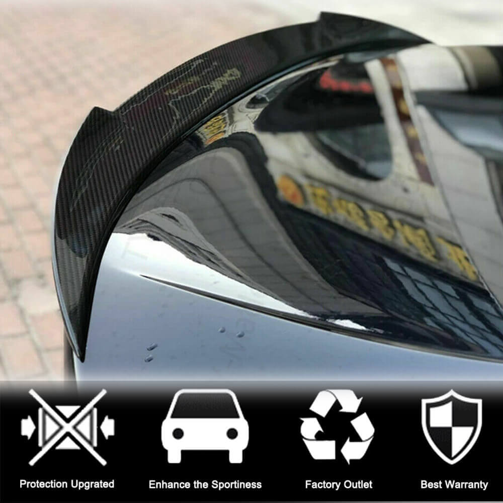 BMW 8 Series G15 F92 M8 Coupe 2018-2021 Rear Trunk Spoiler Dry Carbon Fiber-Ahacarbon
