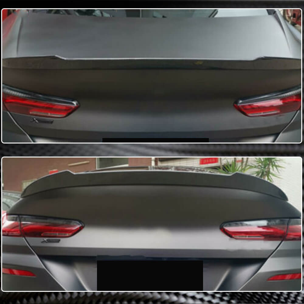 BMW 8 Series G15 F92 M8 Coupe 2018-2021 Rear Trunk Spoiler Dry Carbon Fiber-Ahacarbon