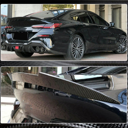 BMW 8 Series G15 F92 M8 Coupe 2018-2021 Rear Trunk Spoiler Dry Carbon Fiber-Ahacarbon
