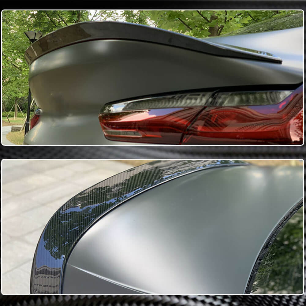 BMW 8 Series G16 F93 M8 Gran Coupe 2018-2021 Rear Trunk Spoiler Dry Carbon Fiber-Ahacarbon