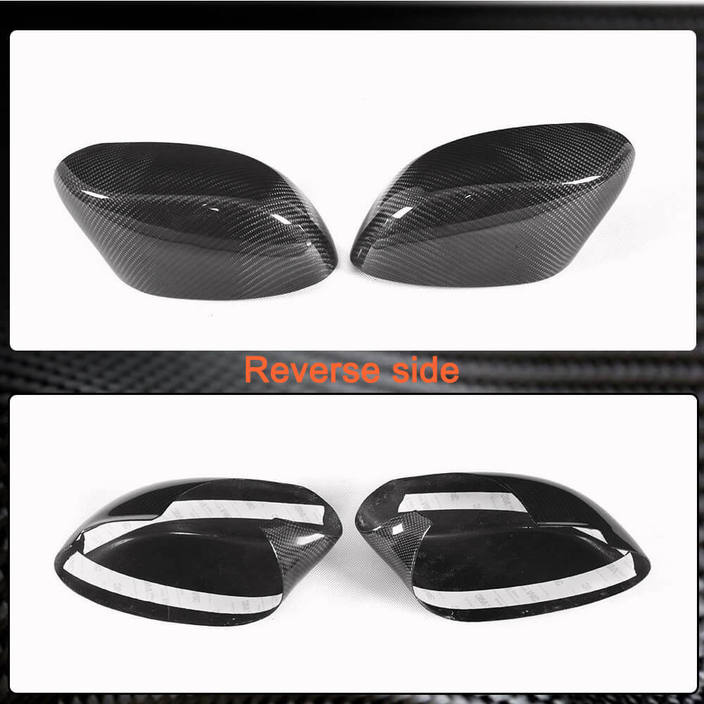 BMW E85 Z4 2002-2008 Mirror Covers Pair Add-on Carbon Fiber-Ahacarbon