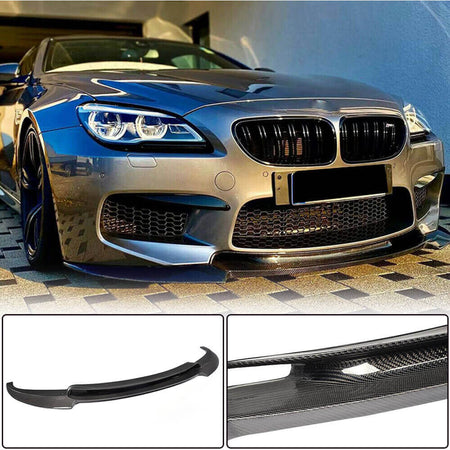 BMW 6 Series F06 F12 F13 M6 2013-2018 Front Bumper Lip Carbon Fiber/FRP-Ahacarbon