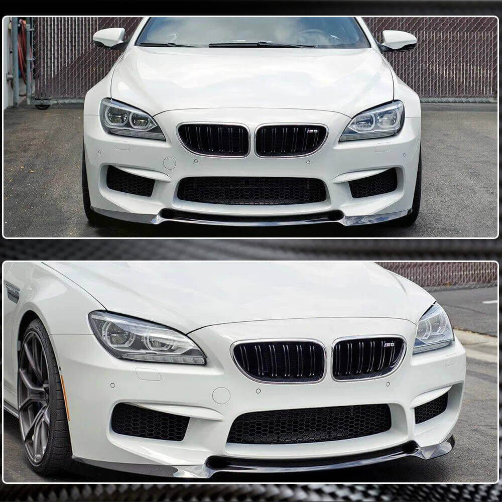 BMW 6 Series F06 F12 F13 M6 2013-2018 Front Bumper Lip Carbon Fiber/FRP-Ahacarbon