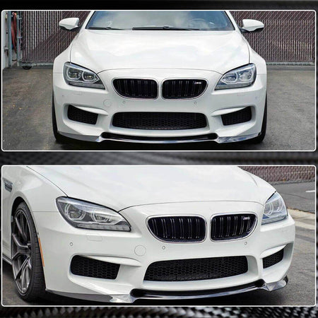 BMW 6 Series F06 F12 F13 M6 2013-2018 Front Bumper Lip Carbon Fiber/FRP-Ahacarbon