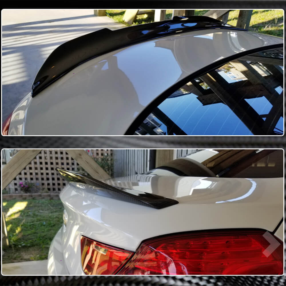 BMW 6 Series F06 F13 640i 650i M6 Coupe 2013-2018 Rear Trunk Spoiler Carbon Fiber-Ahacarbon
