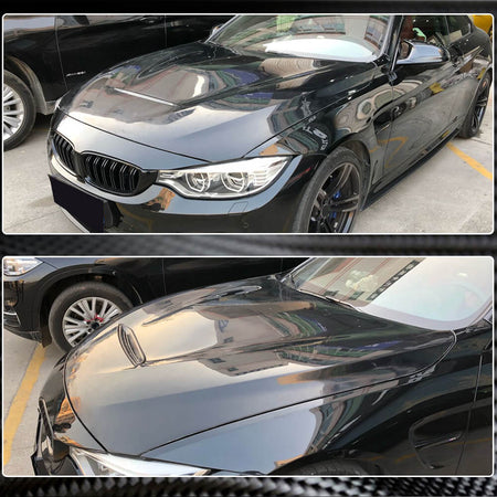 BMW F80 M3 F82 F83 M4 2014-2020 Engine Bonnet Hood Cover Carbon Fiber-Ahacarbon
